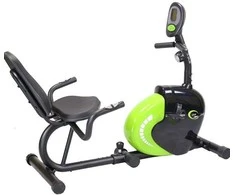 R9259 PLUS RECUMBENT MAGNETIC BIKE HMS (juodas - žalias)