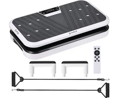 VIBRATION PLATFORM WITH PUSH-UP BARS AND RESISTANCE BANDS SVP09 HMS