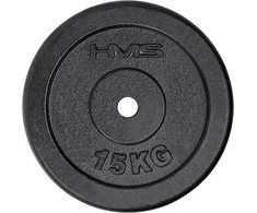 TCZ15 Juodas PLATE 15 KG HMS