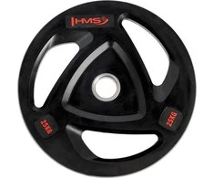 HMS TOX25 Juodas OLYMPIC PLATE 25 KG