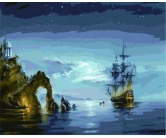Hobby Maniak Tapyba pagal numerius - Škotijos naktis 30x40cm