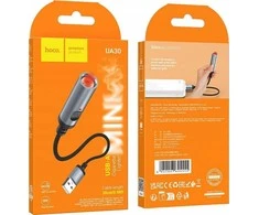 Hoco cigarette lighter USB (UA30) 0.3m