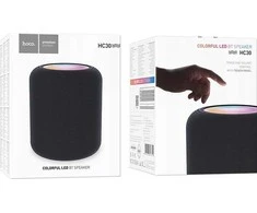Belaidė kolonėlė LED 5W 3h Hoco HC30 juoda