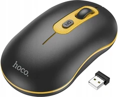 Belaidė pelė Hoco 2,4G 1600 dpi GM21 juodas