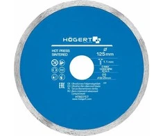 Grąžtas Hoegert HOGERT TARCZA DIAMENTOWA 125x22,2/PEŁNA