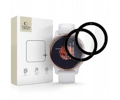 Tech-Protect Glass Flex+ 2-pack hibridinis stiklas skirtas Garmin Venu 2S – juodos spalvos