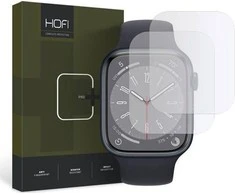 Apsauginė plėvelė Apple Watch 4 / 5 / 6 / 7 / 8 / SE ( 44 / 45 mm) Hofi Hydroflex Pro+ 2-pack Clear