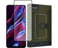 Hofi grūdintas stiklas Hofi Glass PRO+ skirtas Xiaomi Redmi Note 12 5G / Poco X5 5G Juodas