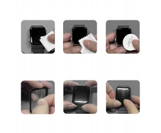 „Tech-Protect Glass Flex+ 2“ hibridinis stiklas, skirtas „Huawei Watch GT Runner 2“ - Juodas