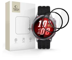 „Tech-Protect Glass Flex+ 2“ hibridinis stiklas, skirtas „Huawei Watch GT Runner 2“ - Juodas