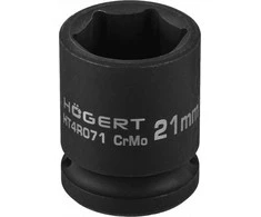 HOGERT NASADKA UDAROWA 1/2" 21mm KRÓTKA