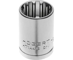 Hogert Technik Dantyta galvutė 1/2", 22 mm, CrV50BV30, DIN 3121