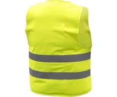 Hogert Technik Didelio matomumo liemenė, geltona, 2XL dydžio
