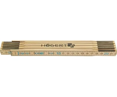 Högert Technik Sulankstoma taisyklė 2 m, 10 vnt., sustiprintos jungtys HT4M262