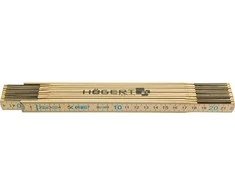 Högert Technik Sulankstoma taisyklė 2 m, 10 vnt., sustiprintos jungtys HT4M262