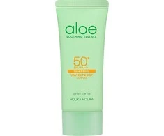 Holika Holika Aloe Soothing Essence SPF50+ Face &amp; Body Atsparus vandeniui Sun Gel, 100 ml