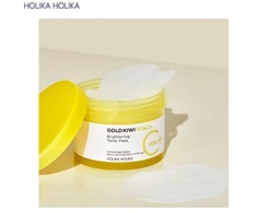 Holika „Gold Kiwi Vita C+“ skaistinamosios tonikos pagalvėlės, 80 vnt.