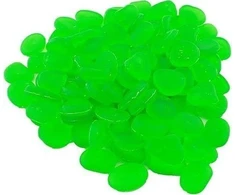 Ag653B Fluorescenciniai akmenukai žali