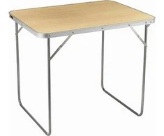 Ag288 Aptel Sulankstomas turistinis stalas WOOD 70x50cm