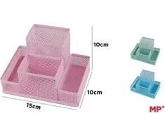 Home Decor Tinklinis stalo organizatorius, metalinis, 15x10cm, MIX