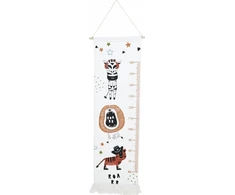 Home Styling Collection Canvas sienų aukščio lentelė su kutais, iki 160 cm aukščio, 40 x 140 cm