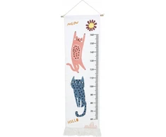 Home Styling Collection Canvas sienų aukščio lentelė su kutais, iki 160 cm aukščio, 40 x 140 cm