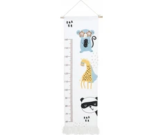 Home Styling Collection Canvas sienų aukščio lentelė su kutais, iki 160 cm aukščio, 40 x 140 cm