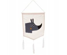 Home Styling Collection Dekoracija vaiko kambariui, gobelenas SAFARI, 70 x 37 cm