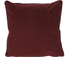 Home Styling Collection Dekoratyvinė velvetinė pagalvė su vamzdeliais, 40 x 40 cm