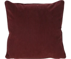Home Styling Collection Dekoratyvinė velvetinė pagalvė su vamzdeliais, 40 x 40 cm