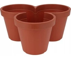 Home Styling Collection Vazonas trims gėlėms, Ø 44 x 20 cm