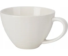 Home Styling Collection Elegantiškas porcelianinis kavos puodelis su didele rankena, 450 ml
