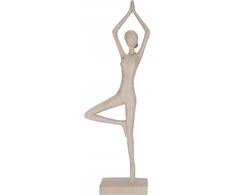 Home Styling Collection Figūrėlė joga Vrksasana, aukštis 40 cm