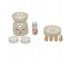 Home Styling Collection HAPO kvapioji deginimo žvakė + smilkalai, 9 vnt.