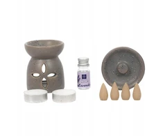 Home Styling Collection HAPO kvapioji deginimo žvakė + smilkalai, 9 vnt.