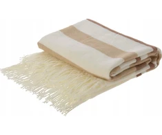 Home Styling Collection Antklodė su kutais, dryžuota, akrilinė, 130 x 160 cm