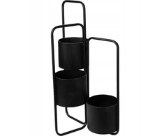 Home Styling Collection Gėlynas metalinis GĖLĖ, 3 lygių, 57 cm