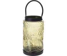 Home Styling Collection LED žibintas, spalvotas stiklas, 20,5 cm