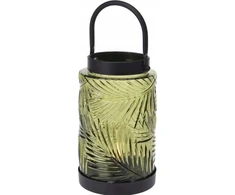 Home Styling Collection LED žibintas, spalvotas stiklas, 26 cm