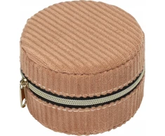 Home Styling Collection Maža papuošalų dėžutė, velvetas, Ø 8 cm