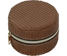 Home Styling Collection Maža papuošalų dėžutė, velvetas, Ø 8 cm