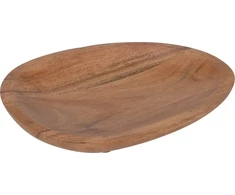 Home Styling Collection Medinė lėkštė, 16 x 13 x 1,5 cm