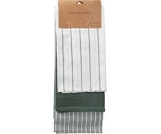 Home Styling Collection Cotton Medvilniniai virtuviniai rankšluosčiai, 3 vnt, 70 x 45 cm