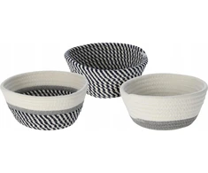 Home Styling Collection Medvilninis daiktų laikymo krepšelis, 18 x 8 cm