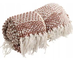 Home Styling Collection Cotton Medvilninė lovatiesė Mélange, 130 x 170 cm