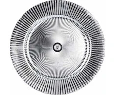 Home Styling Collection Metalinė apatinė plokštė, Ø 33 cm