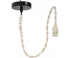 Home Styling Collection Lempos laikiklis su kabeliu lubiniam šviestuvui, 90 cm