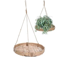 Home Styling Collection Kwietnik wiszący podstawka podstawa wisząca na doniczkę kwiaty roślinę 30 cm
