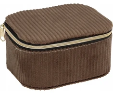 Home Styling Collection Papuošalų dėžutė, velvetas, 11,5 x 9,5 x 6 cm