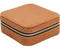 Home Styling Collection Papuošalų dėžutė, velvetas, 12 x 12 x 5 cm